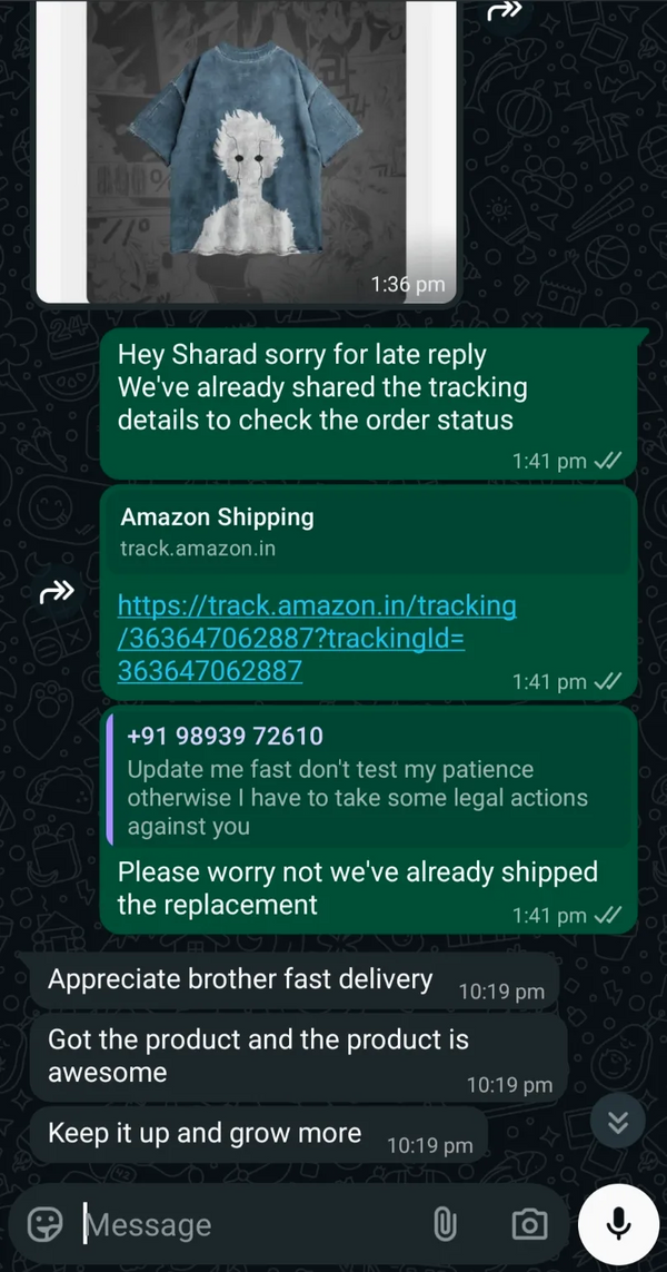 Customer testimonial 2