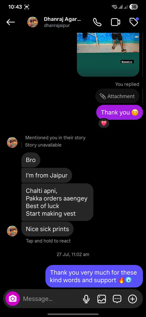 Customer testimonial 1