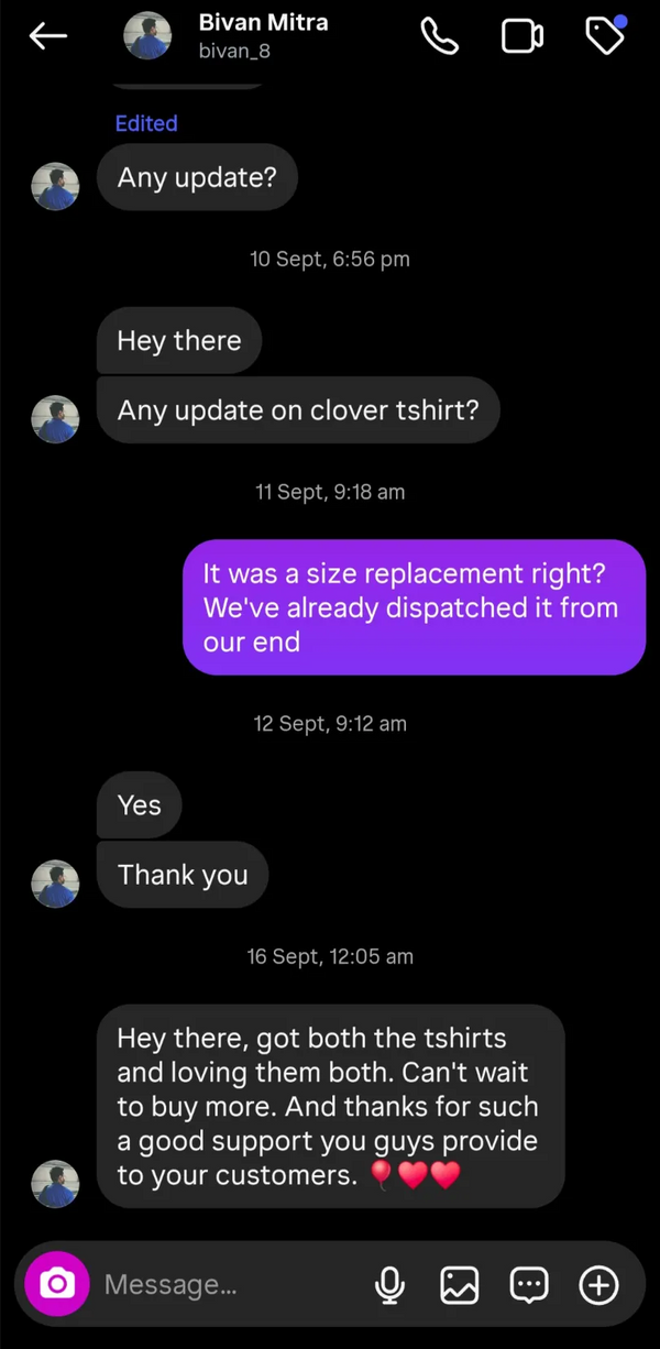 Customer testimonial 9