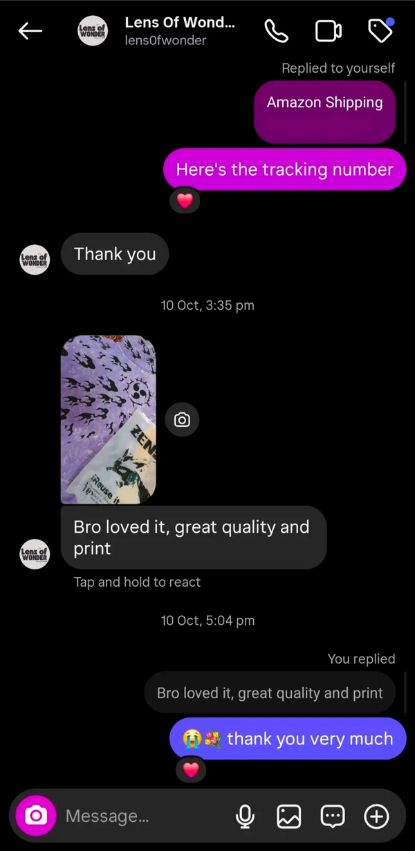 Customer testimonial 7