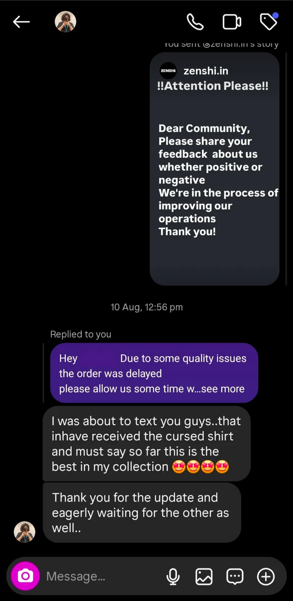 Customer testimonial 3