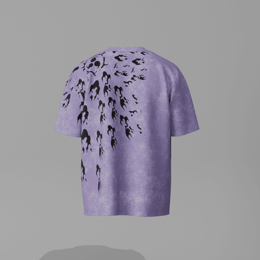 Curse Unleashed - Acid Washed Oversized T-Shirt